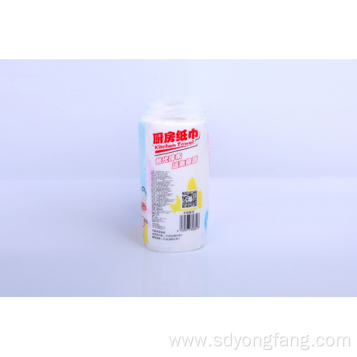 3 Ply White Color Kitchen Sanitary Cleaning Paper